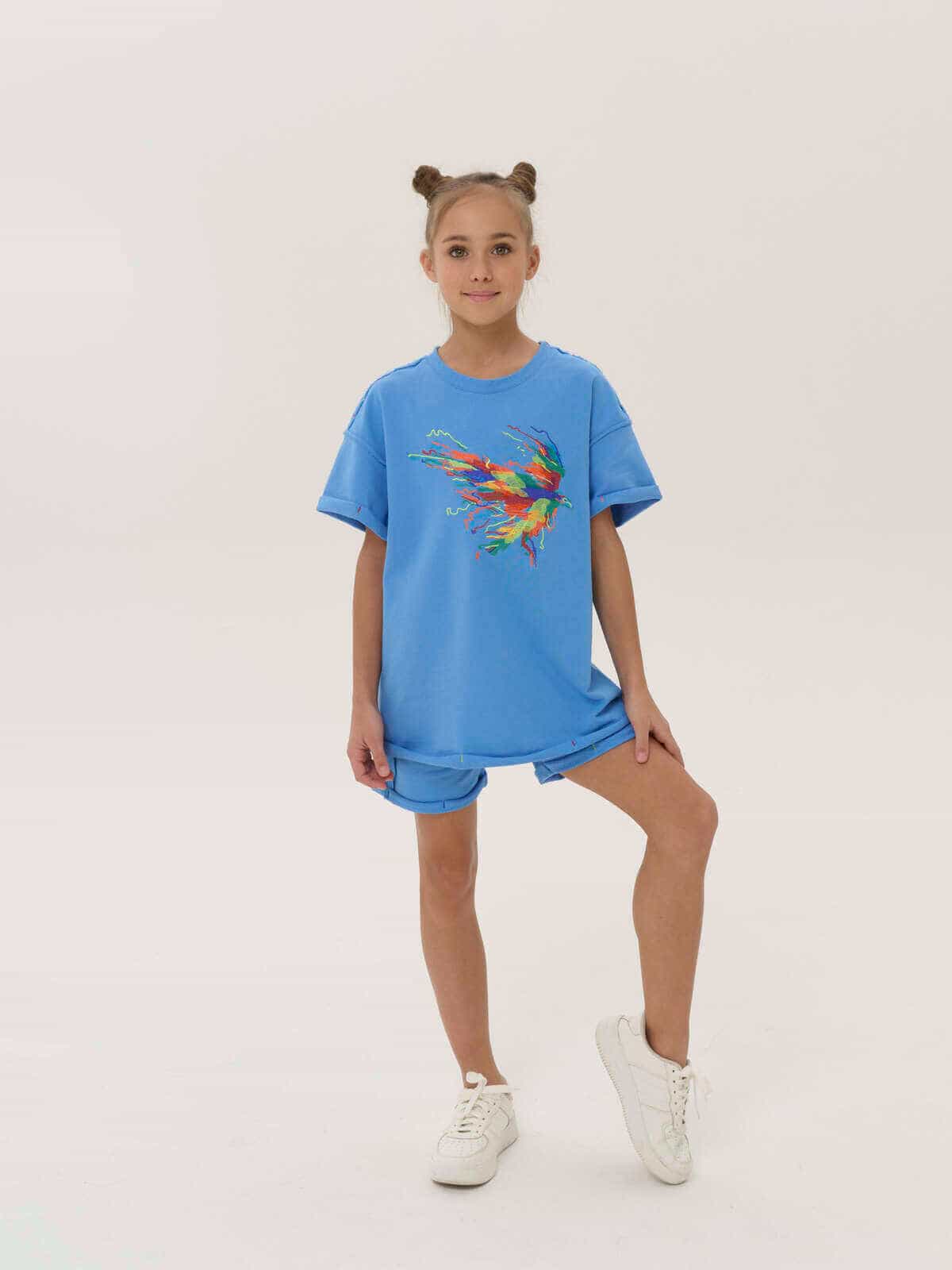 Two-piece set bird paradise SKU 0395, Women's tracksuits, photo 1