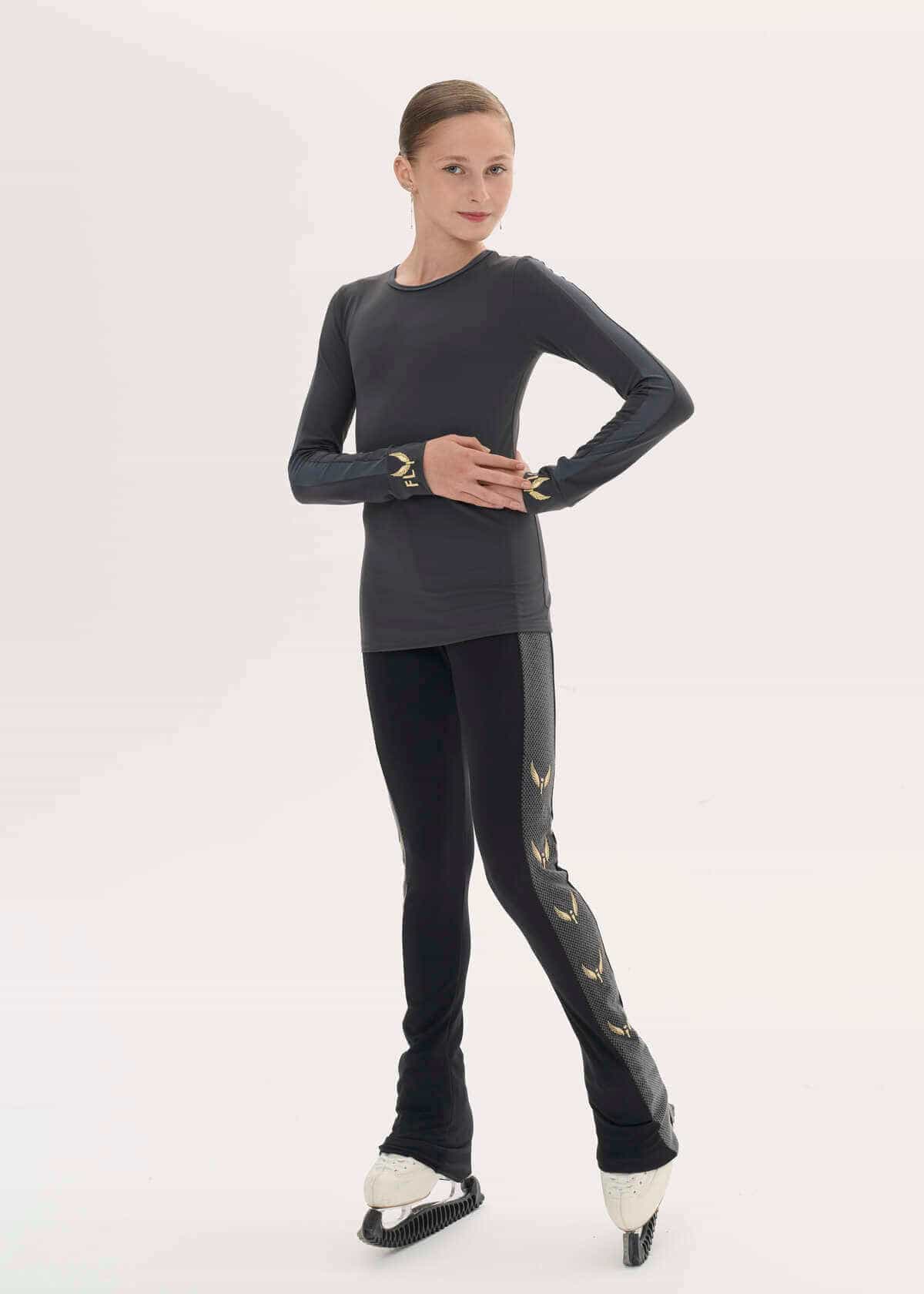 Training set with a long sleeve "Grey" SKU 0450, Long sleeves, photo 1