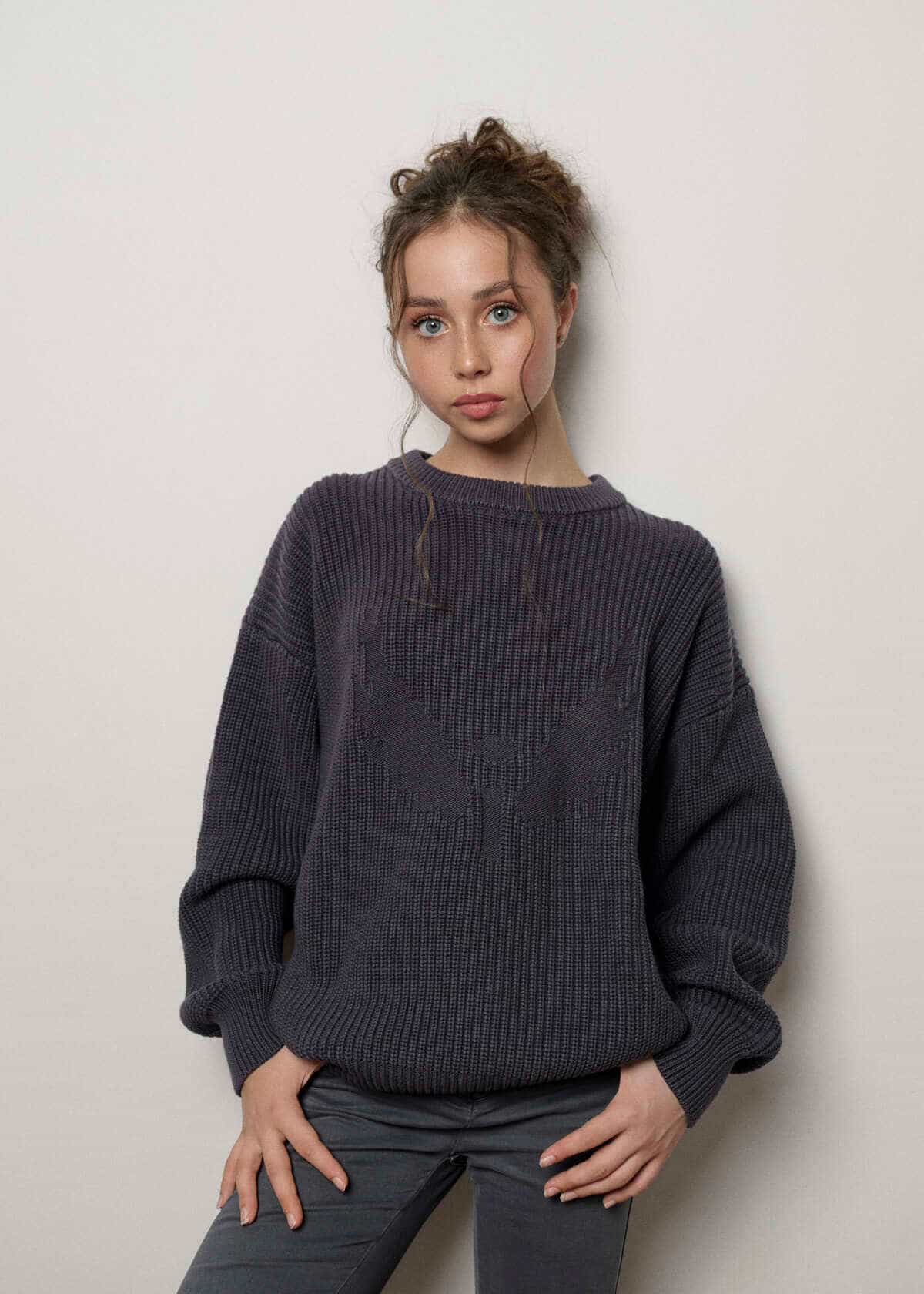 Knitted jumper SKU 0496, Women's clothing, photo 1