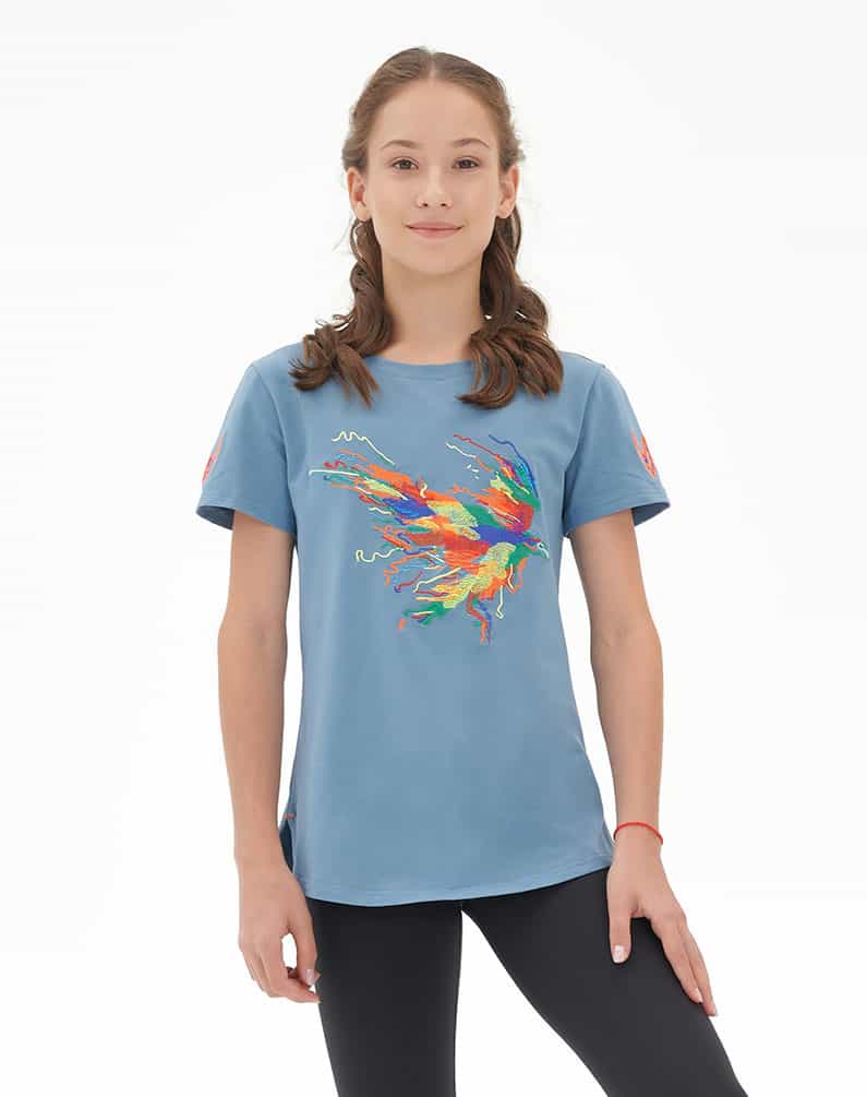 T-shirt "Ptitsa" SKU 0157, Women's T-shirts, photo 1