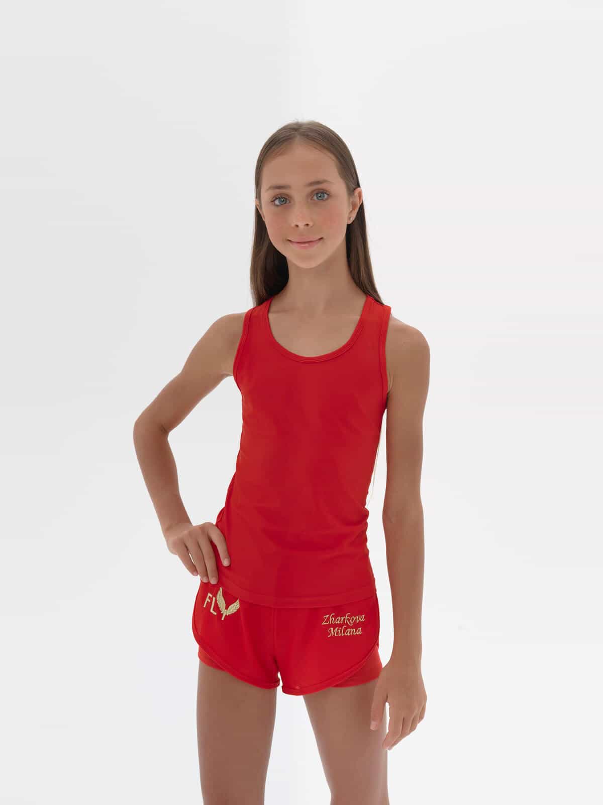Training Set Scarlet with T-shirt SKU 0316, Tank tops, photo 1