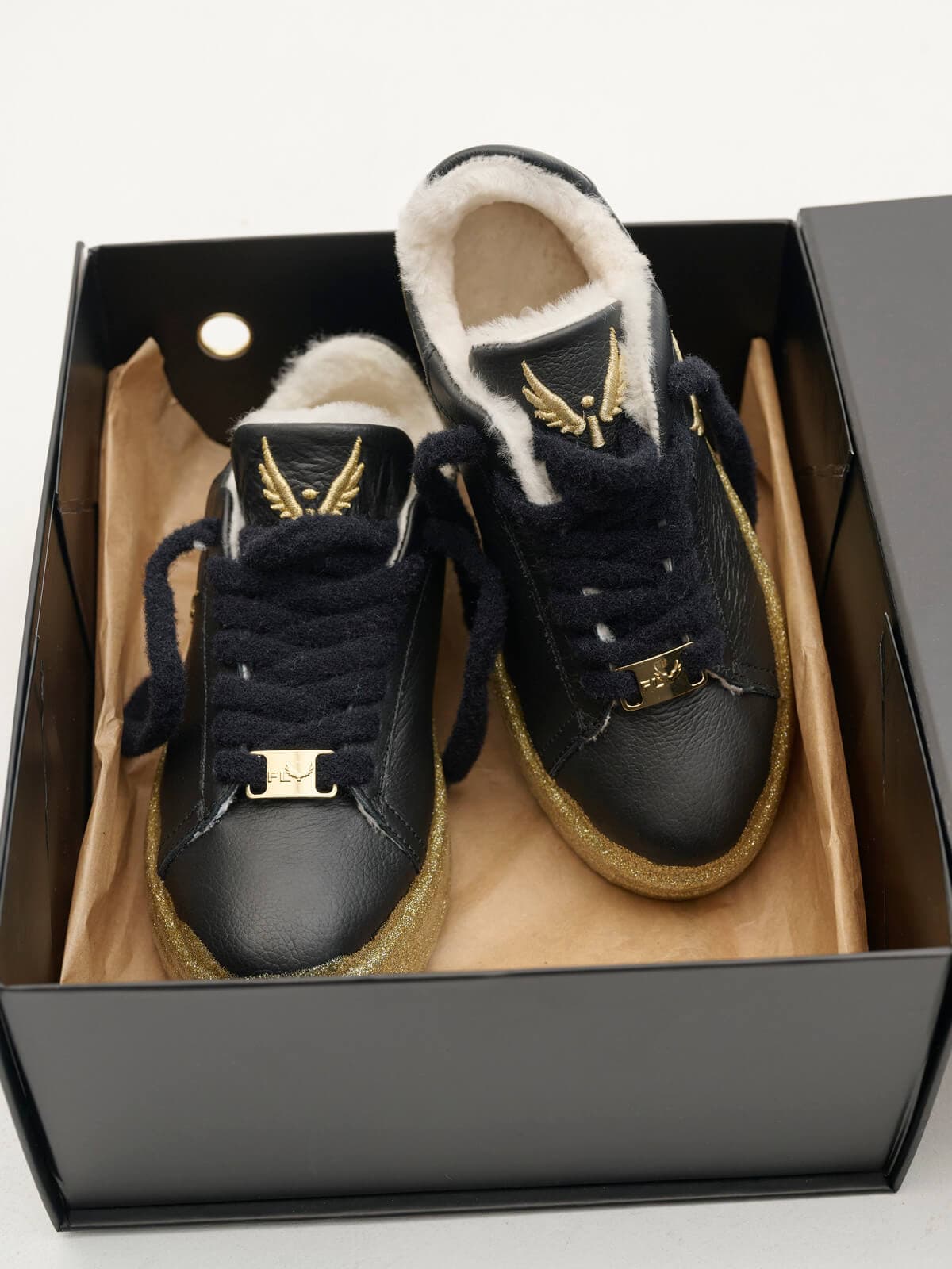 Sneakers gold SKU 0363-7, photo 1
