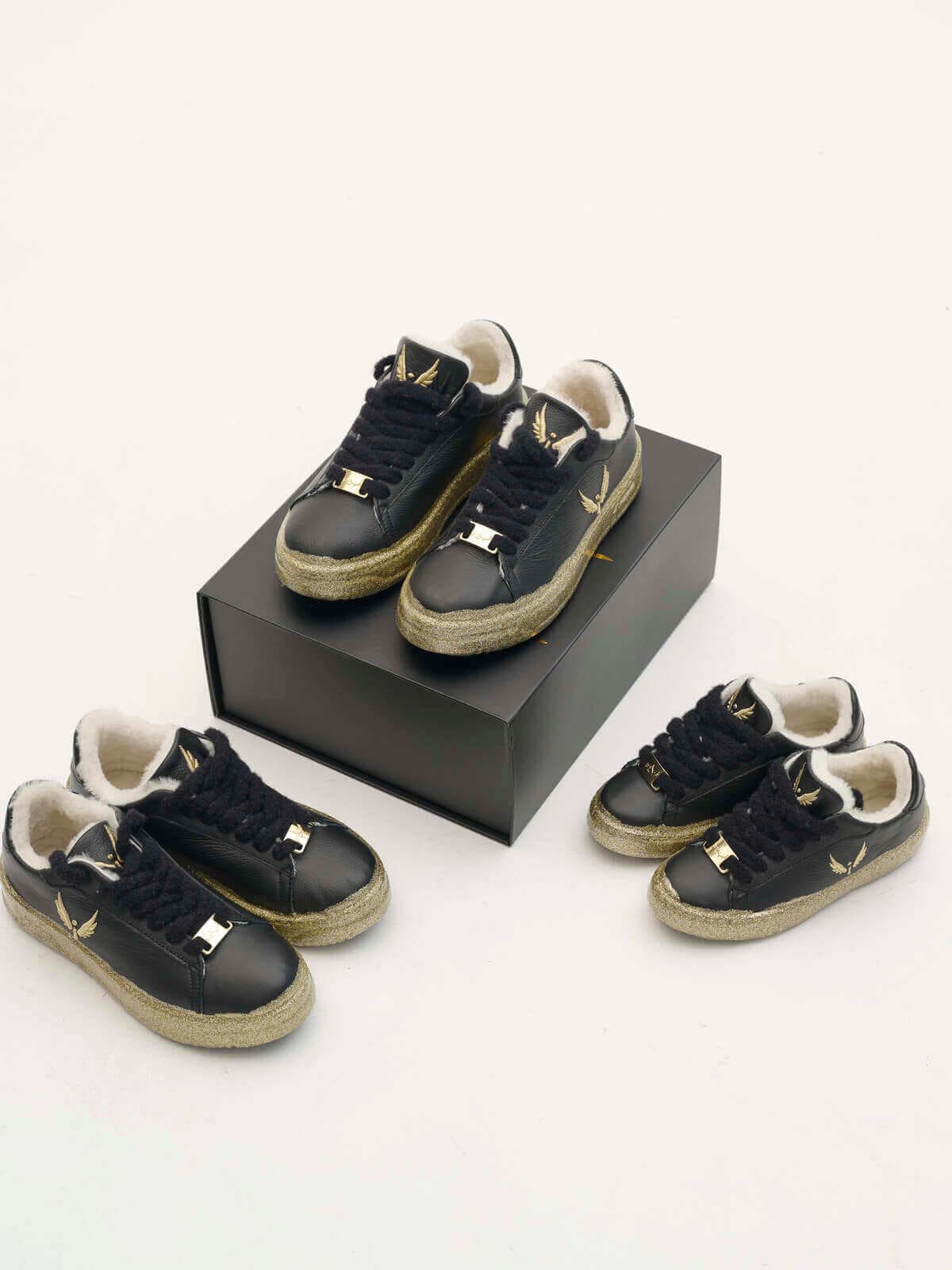 Sneakers gold SKU 0363-7, photo 3