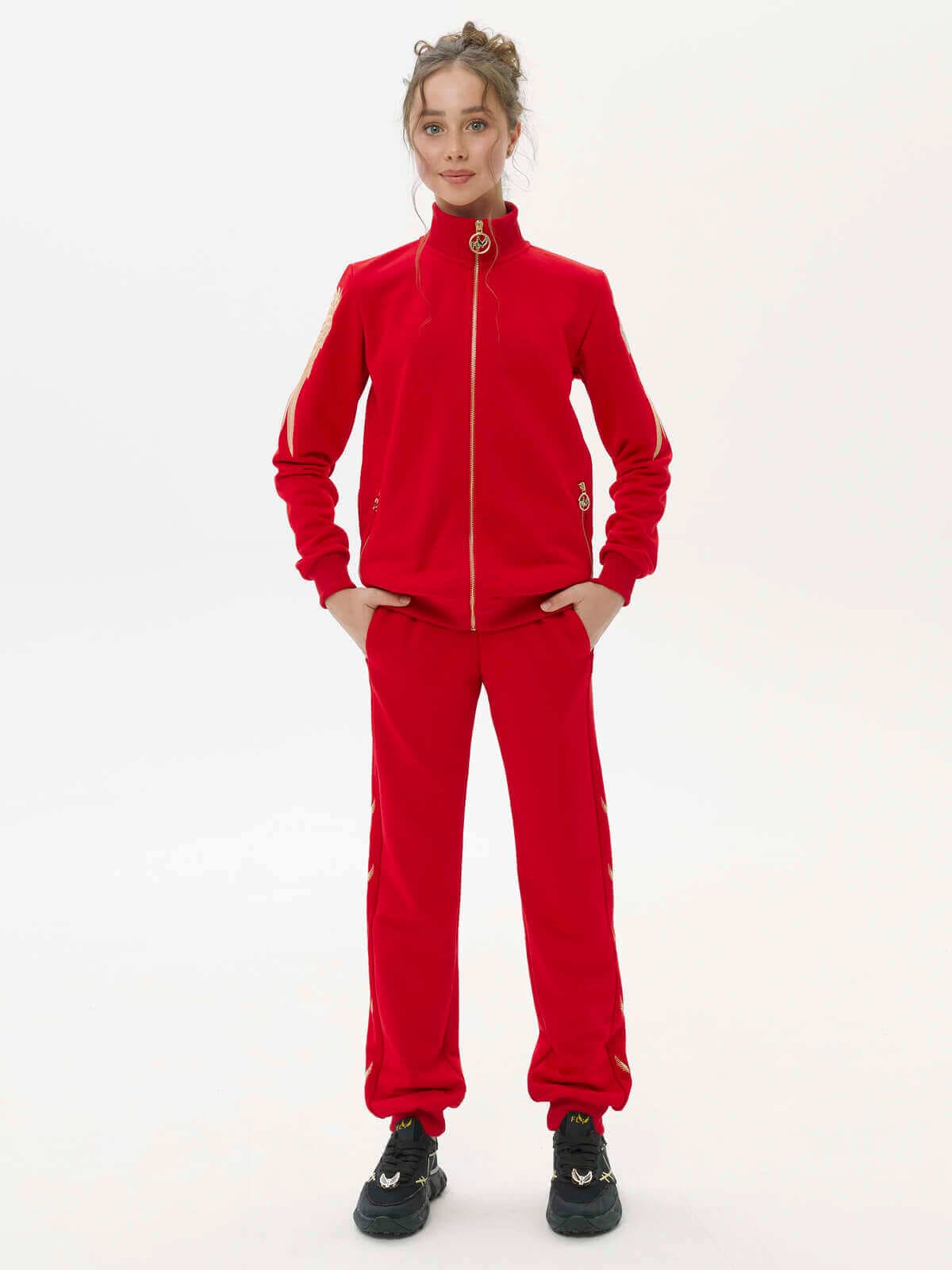 TRACKSUIT Red Classic SKU 0485-1, photo 2