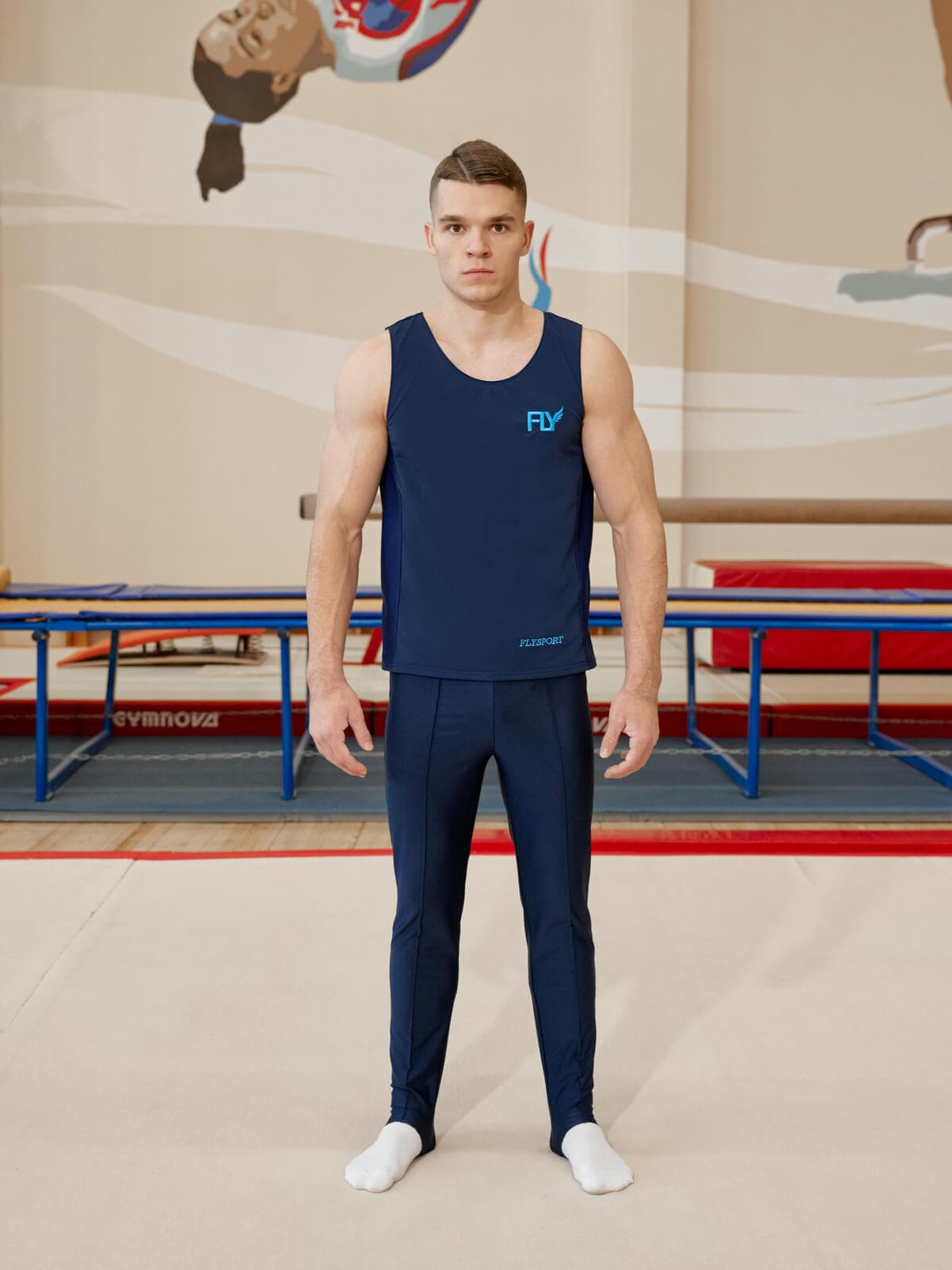 Men's gymnastics undershirt SKU 0169-1, photo 1