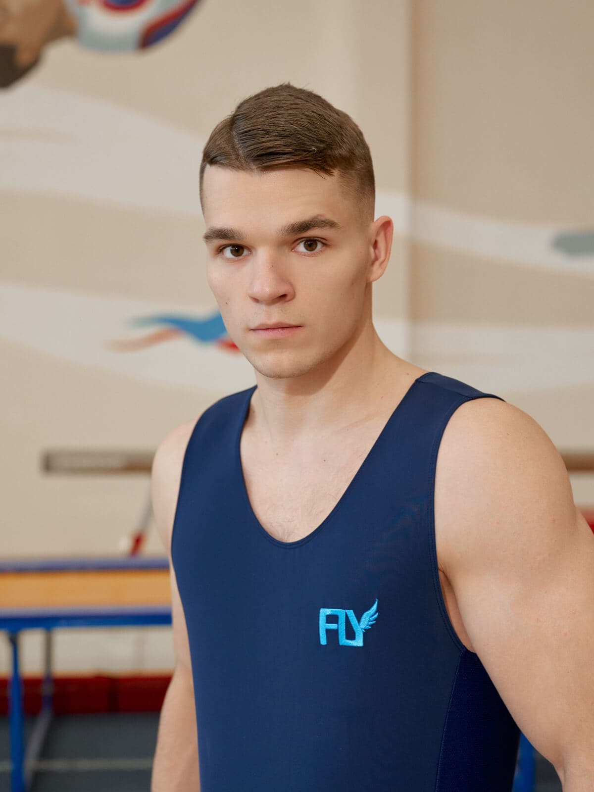 Men's gymnastics undershirt SKU 0169-1, photo 2