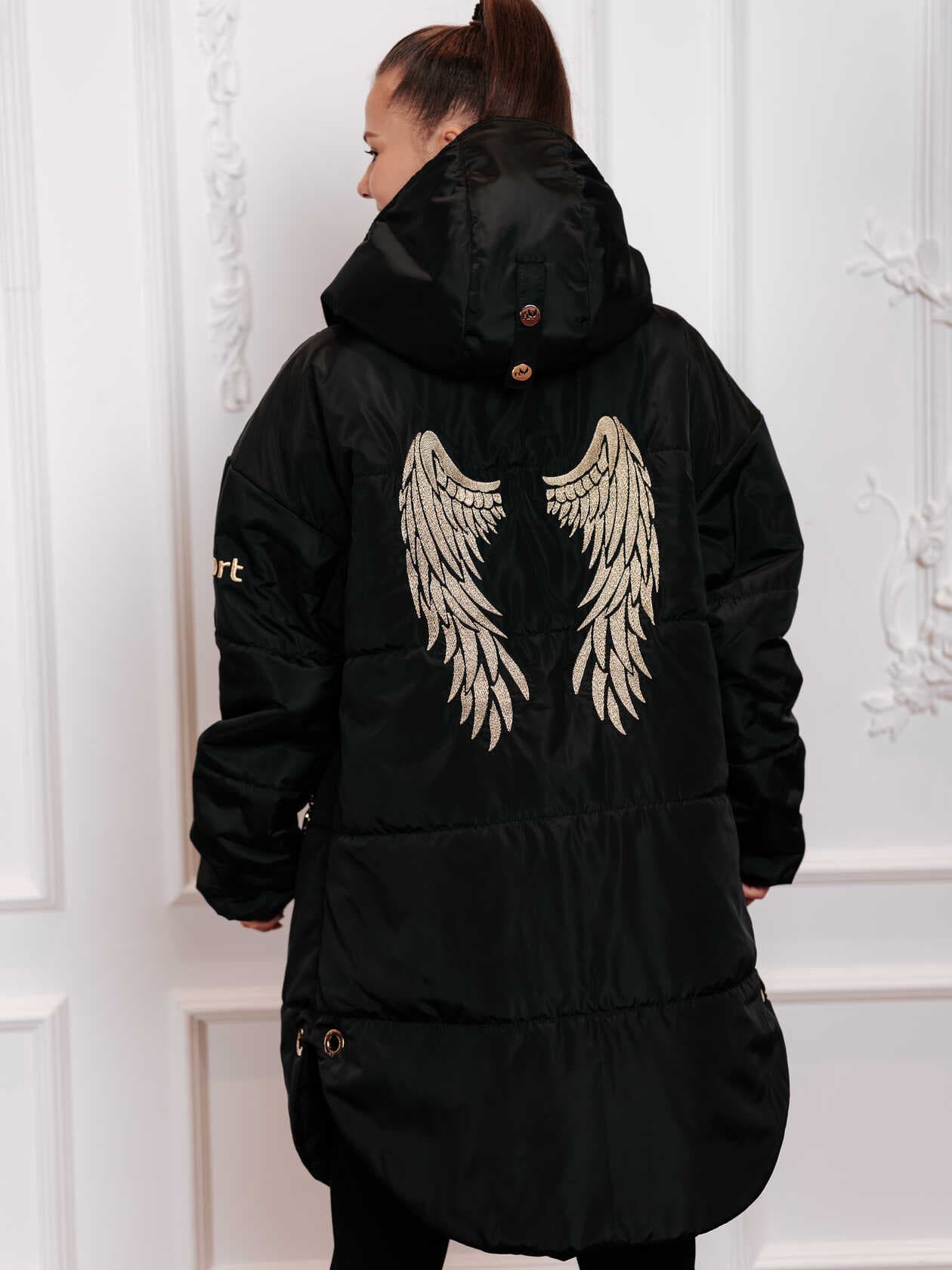 hoodied puffer coat SKU 0048-1-1, photo 7
