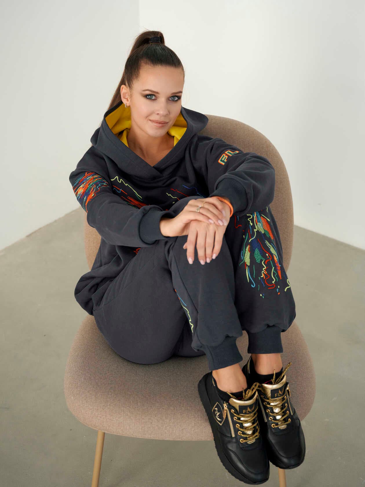 Tracksuit "Ptitsa" ("Bird") with hood SKU 0223, photo 3