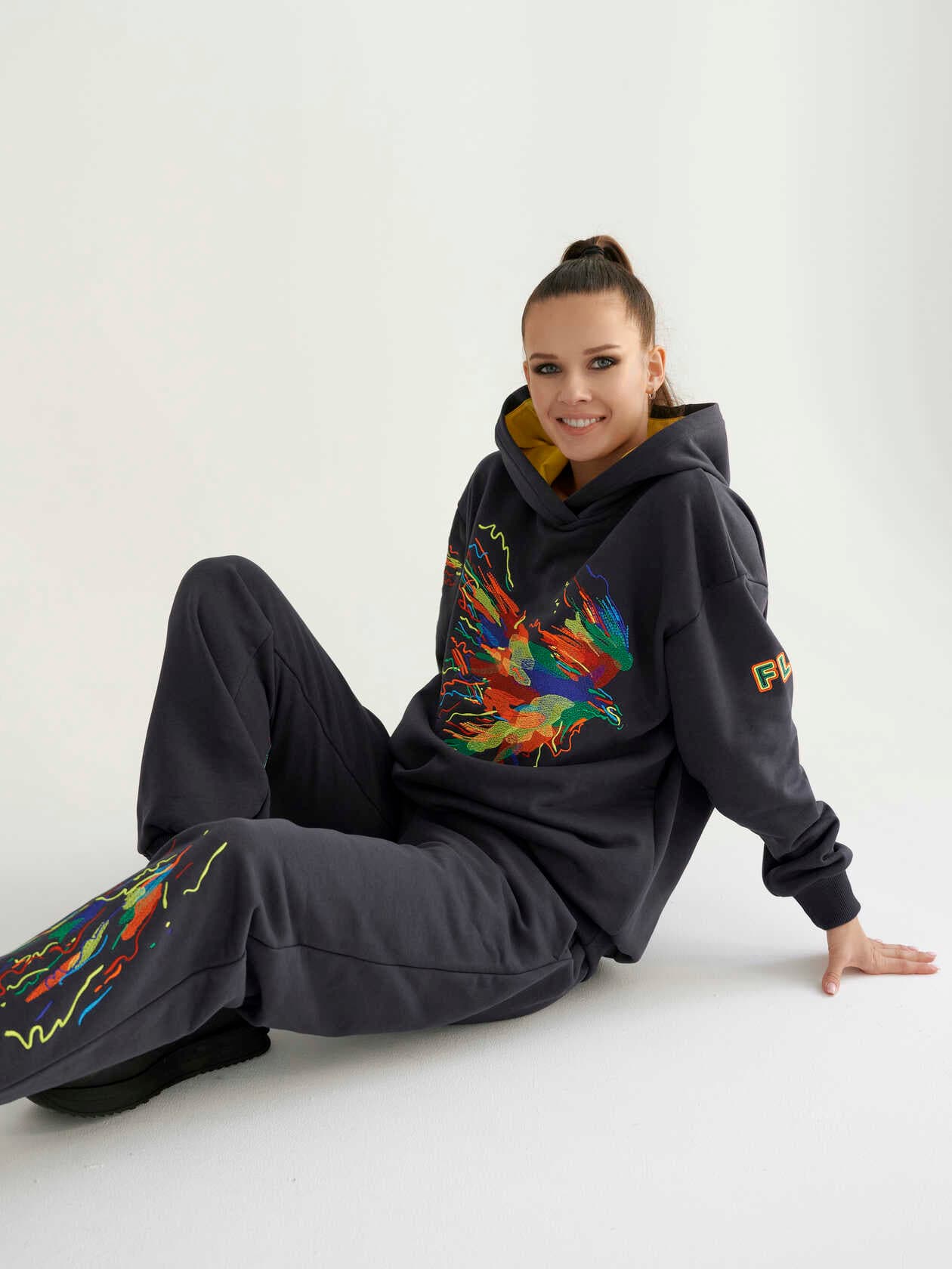Tracksuit "Ptitsa" ("Bird") with hood SKU 0223, photo 4