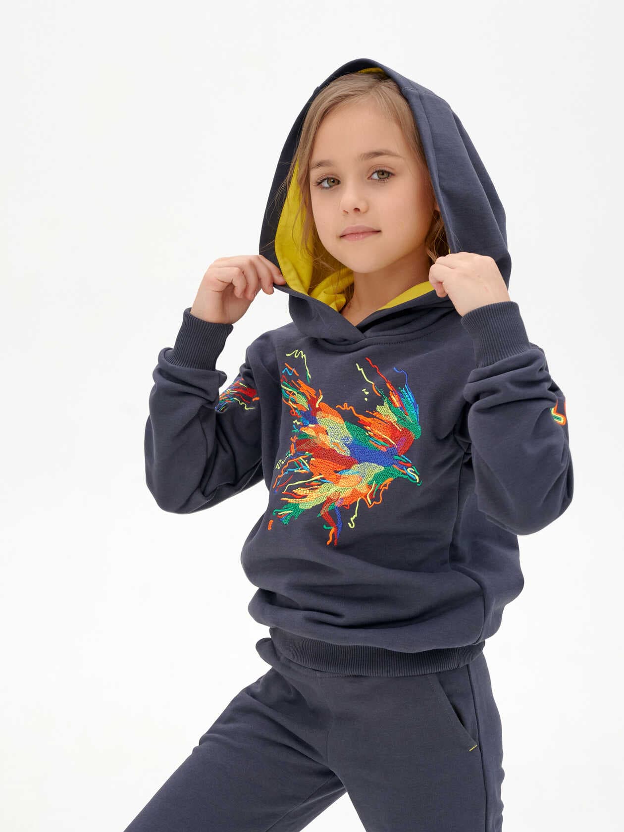 Tracksuit "Ptitsa" ("Bird") with hood SKU 0223, photo 6